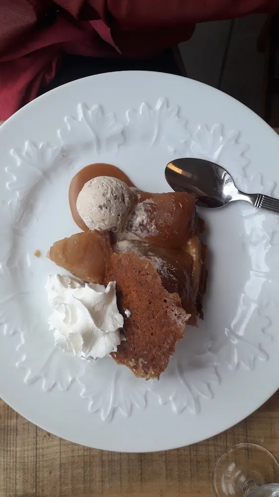 Tarte Tatin Glace Vanille